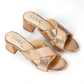 LINDA ROSEGOLD HEEL SANDAL