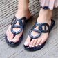 ELIZA BLACK FLAT SANDAL