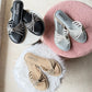 ARCHIE NUDE EMBELLISHED FLAT SANDAL