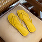 CIARA YELLOW FLAT SANDAL