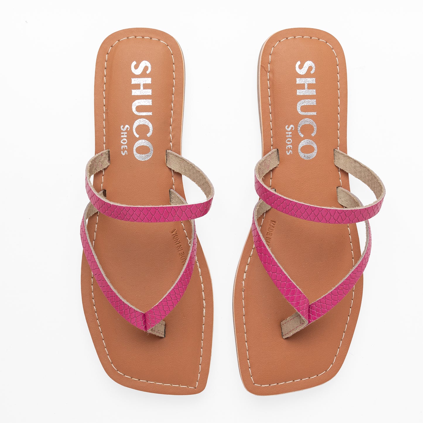 IRIS FUSCHIA FLAT SANDAL