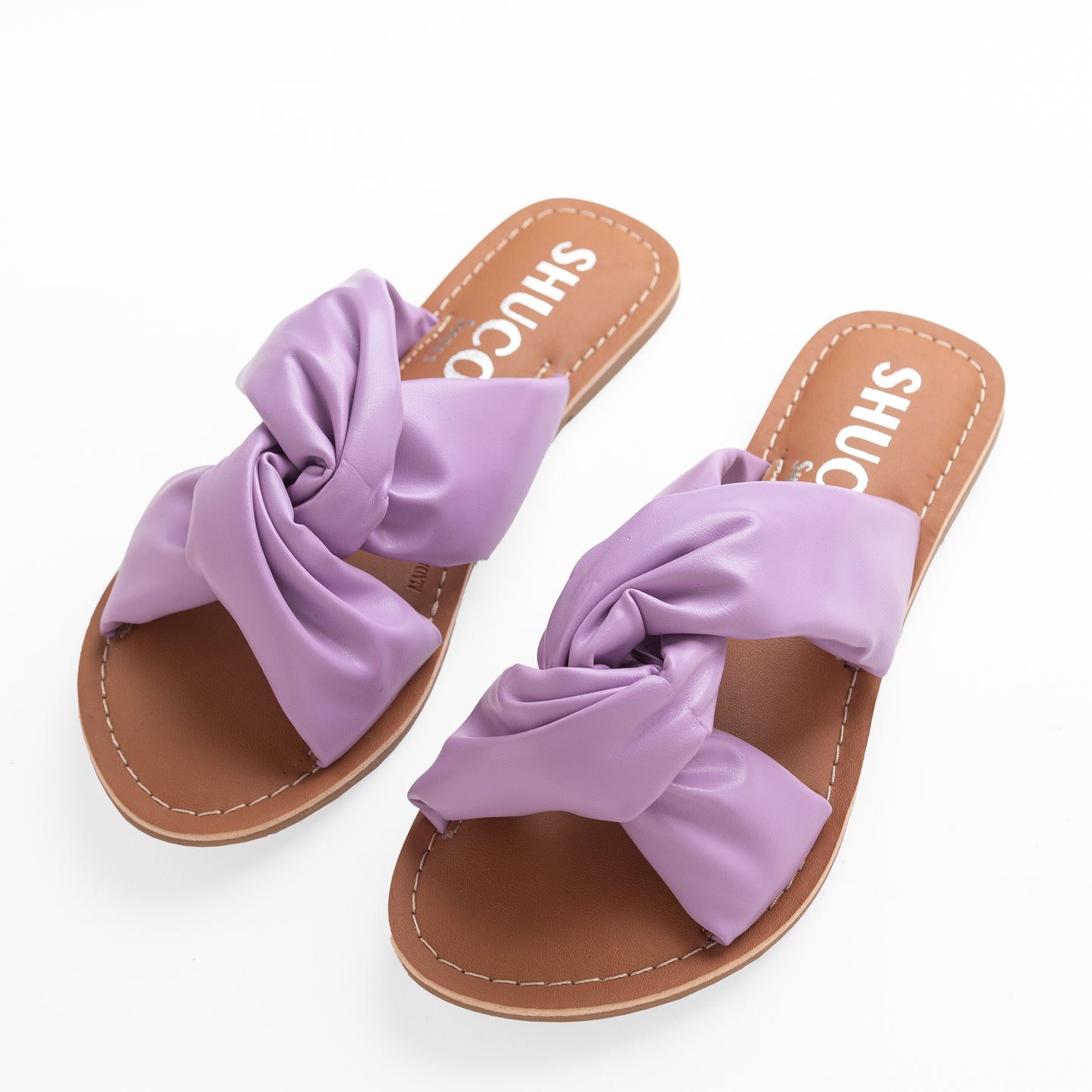 CLEO LILAC FLAT SANDAL