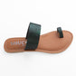 DEMI EMERALD FLAT SANDAL