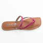 IRIS FUSCHIA FLAT SANDAL