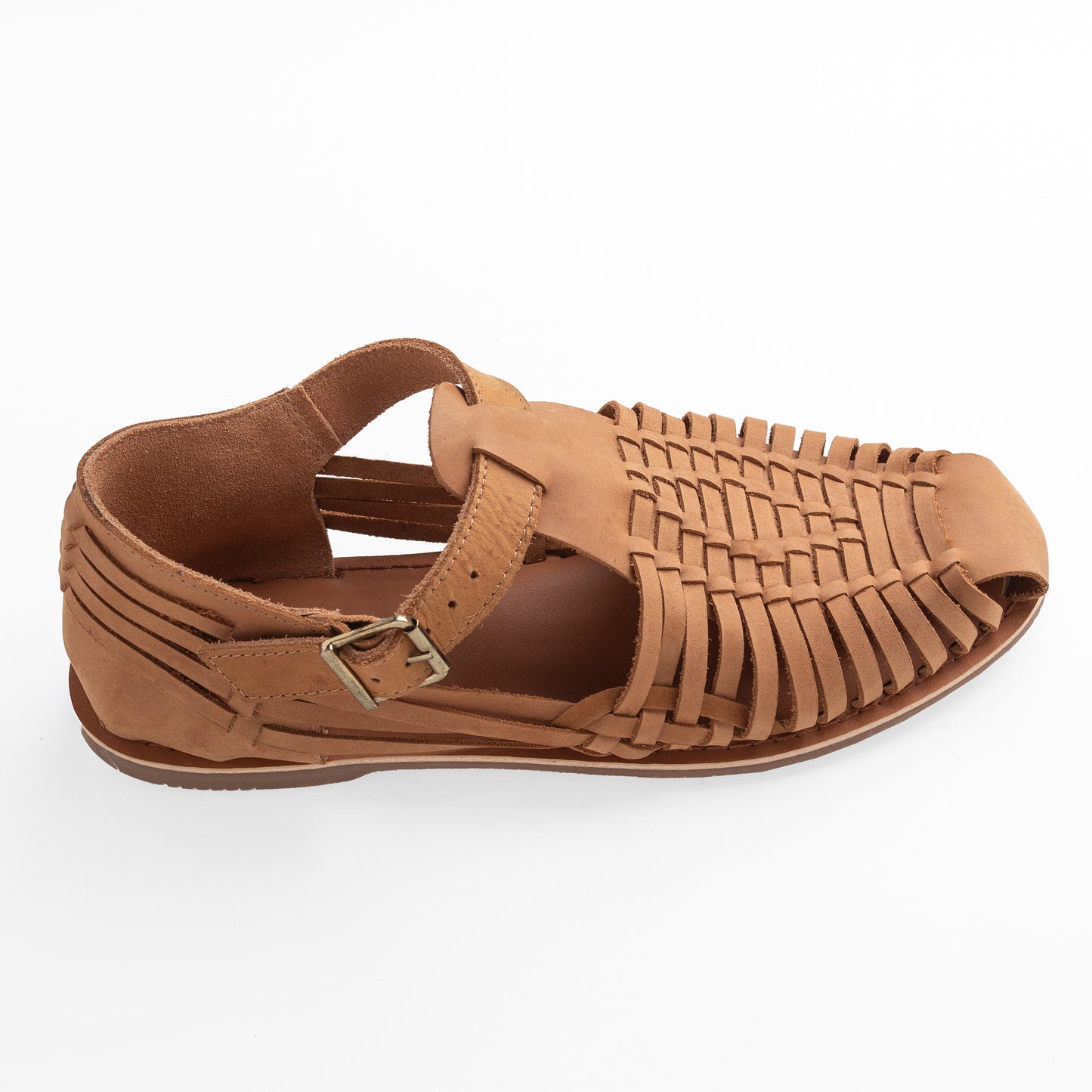 VICTOR TAN NUBUCK FLAT SANDAL