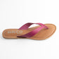 SARA FUSCHIA FLAT SANDAL