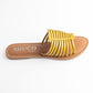 HANA YELLOW FLAT SANDAL