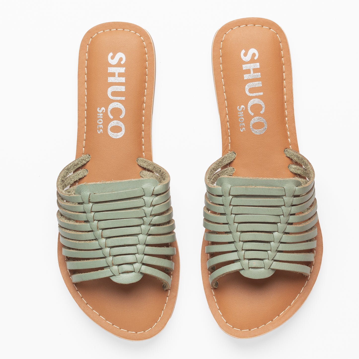 HANA MINT FLAT SANDAL