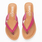 SARA FUSCHIA FLAT SANDAL