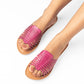 HANA FUSCHIA FLAT SANDAL