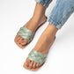 LEA MINT FLAT SANDAL