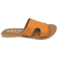 KARA ORANGE FLAT SANDAL