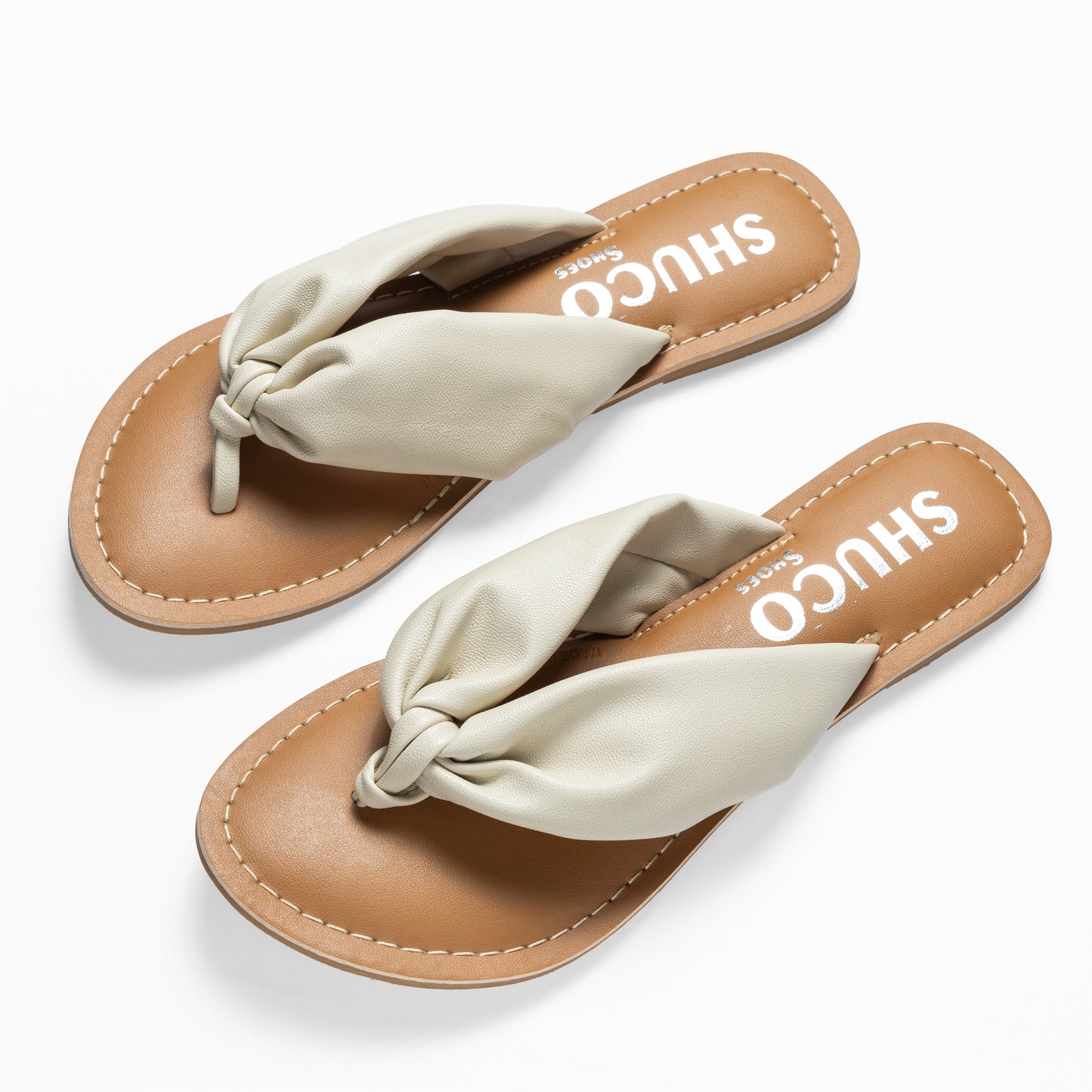 EMMY BEIGE FLAT SANDAL