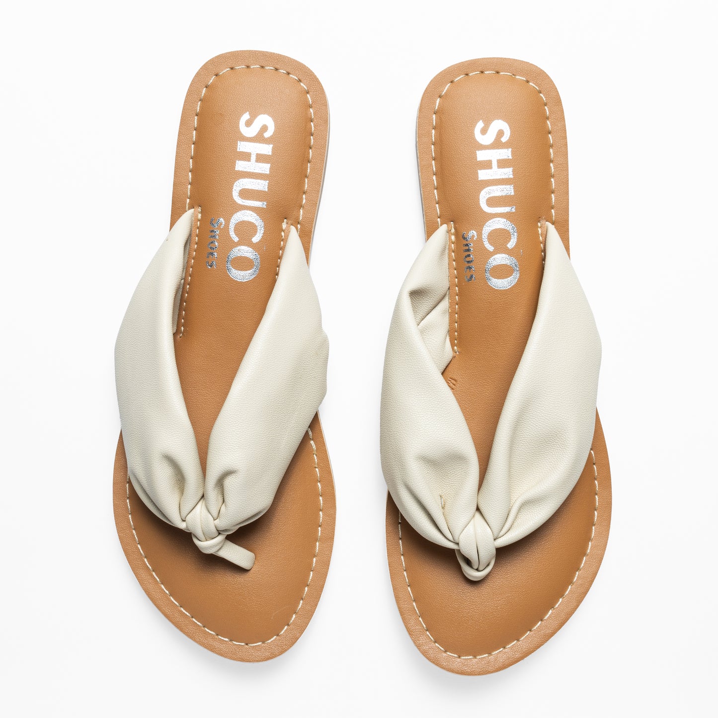 EMMY BEIGE FLAT SANDAL