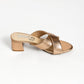 LINDA ROSEGOLD HEEL SANDAL