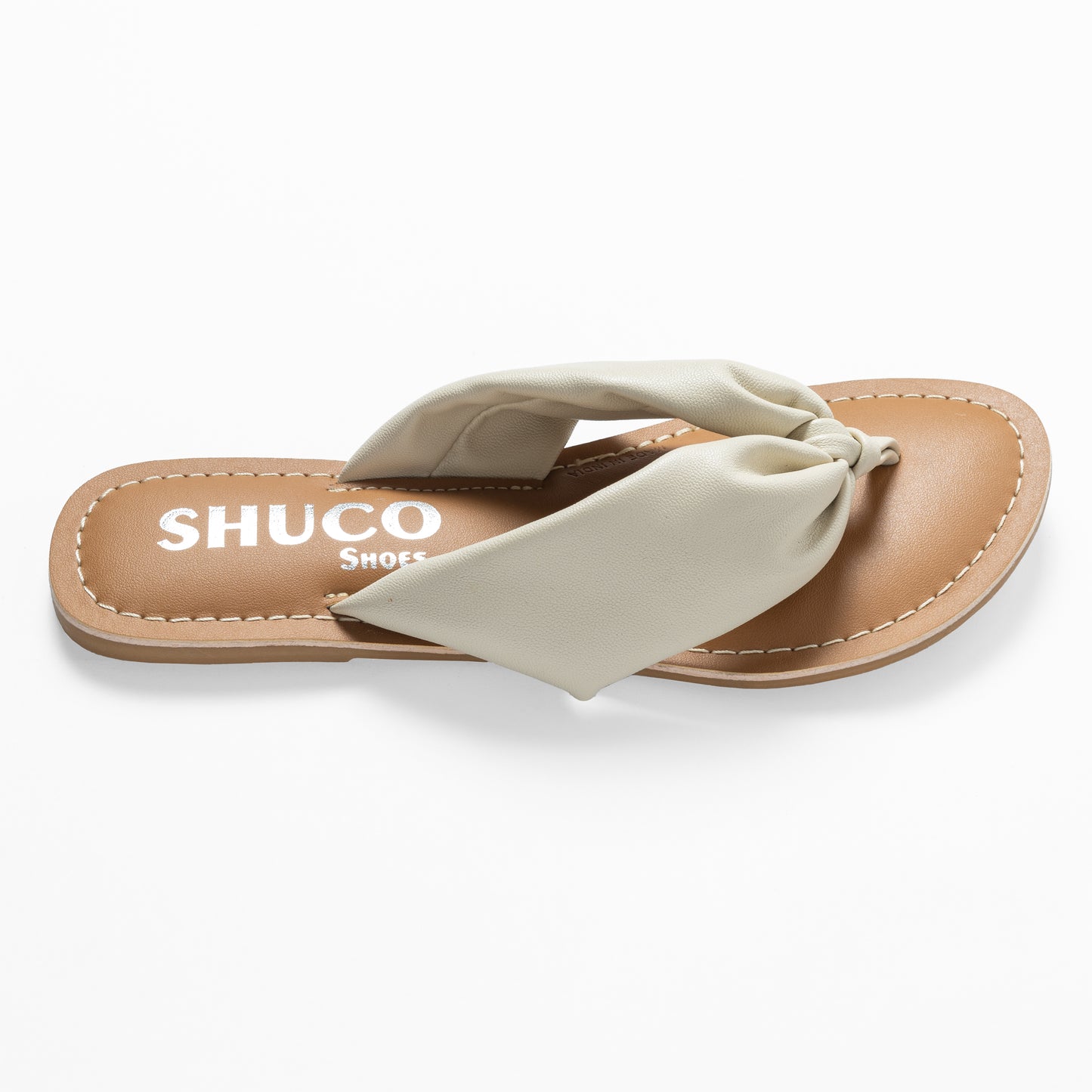 EMMY BEIGE FLAT SANDAL