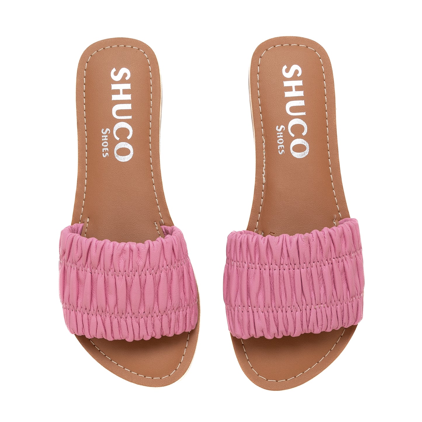 AARYA BUBBLEGUM FLAT SANDAL