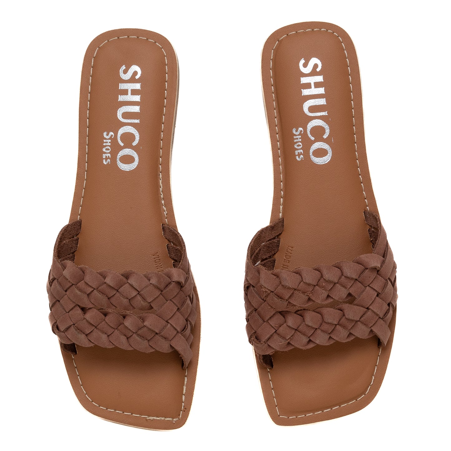 ZORA BROWN NUBUCK FLATSANDAL