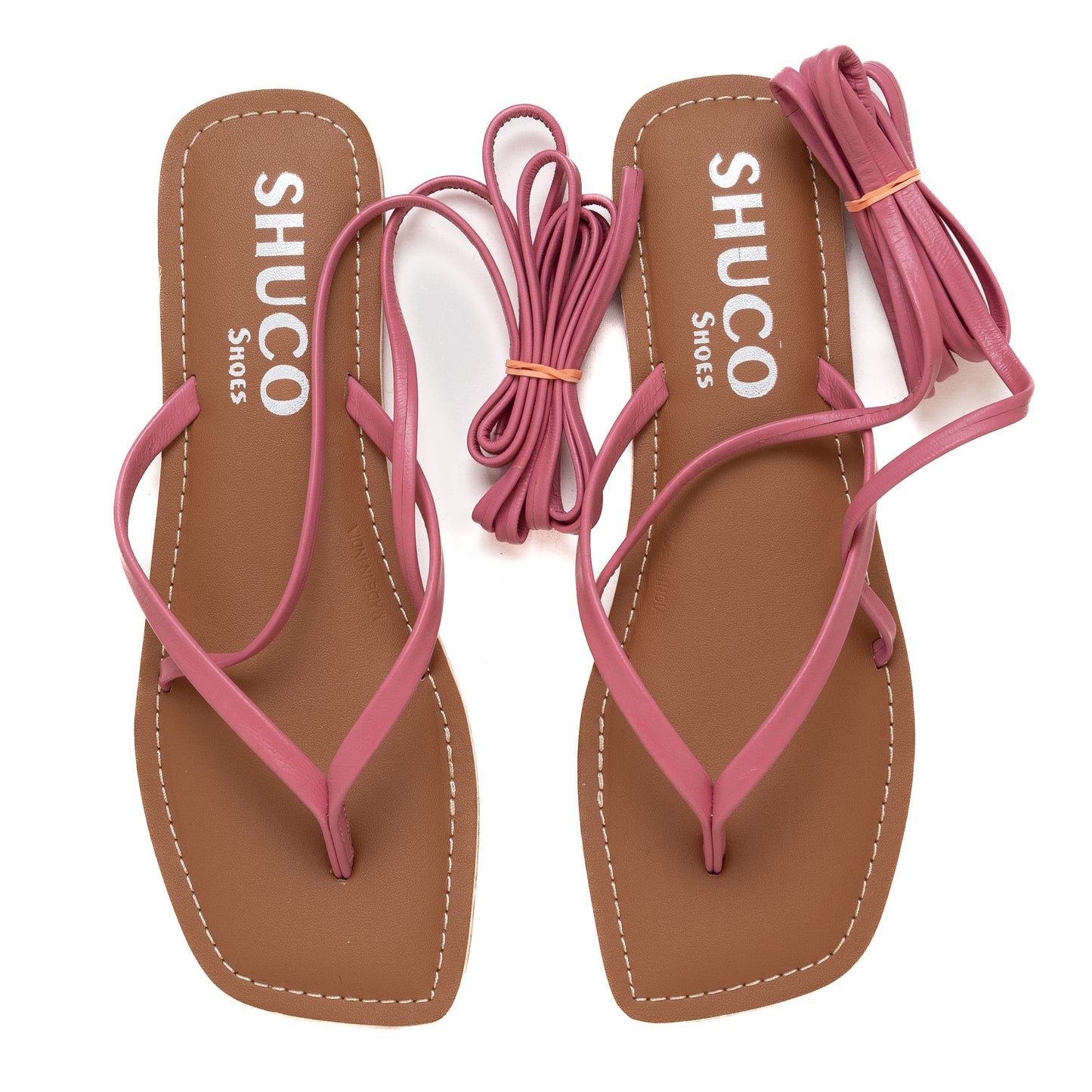 NOLA PINK FLAT SANDAL