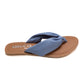 EMMY PASTEL BLUE FLAT SANDAL