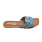 LEA BABY BLUE FLAT SANDAL