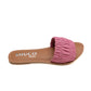 AARYA BUBBLEGUM FLAT SANDAL