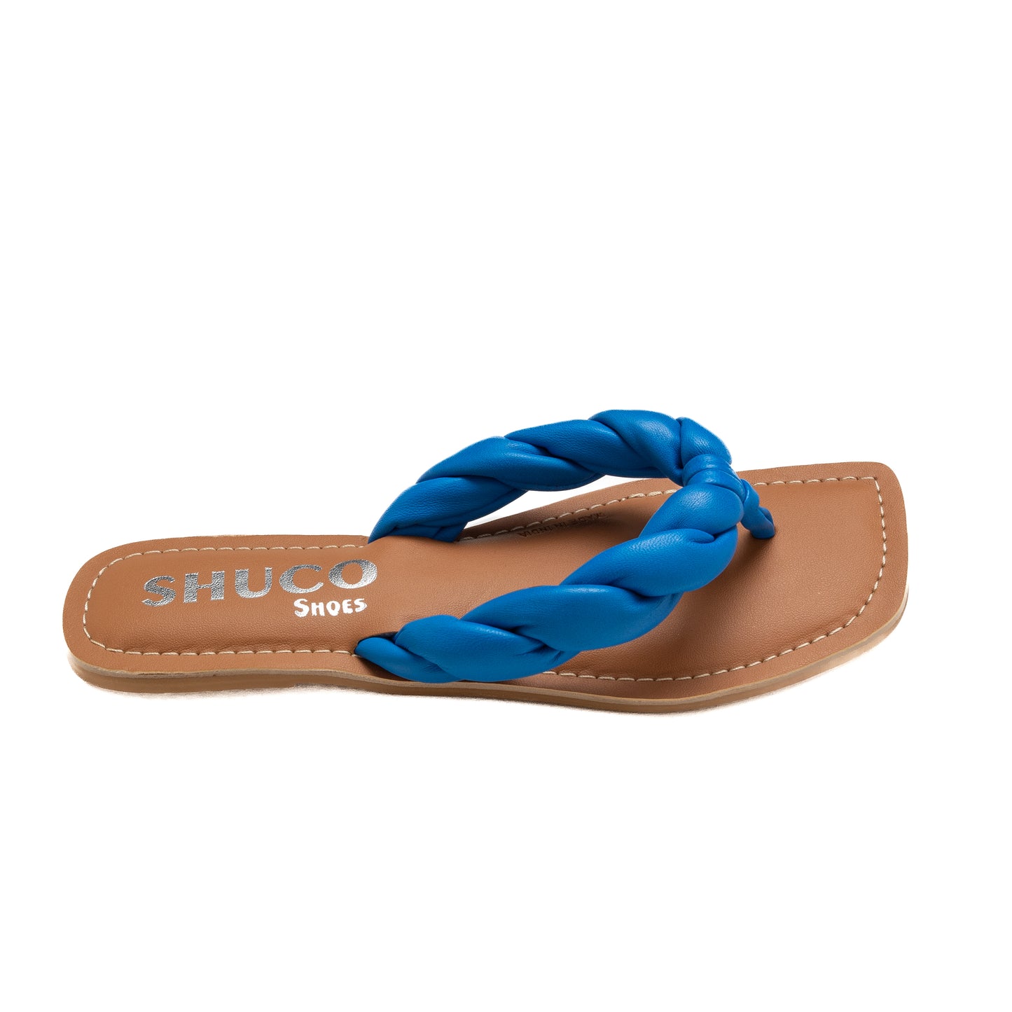 MAYA BLUE FLAT SANDAL