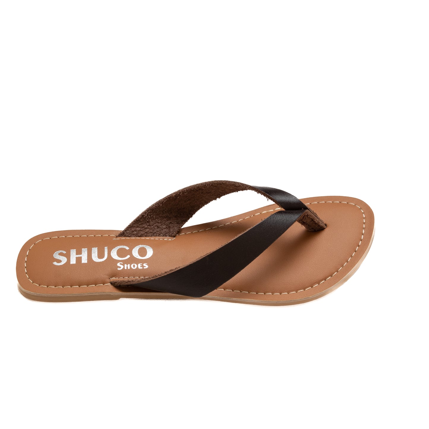 SARA DARK BROWN FLAT SANDAL