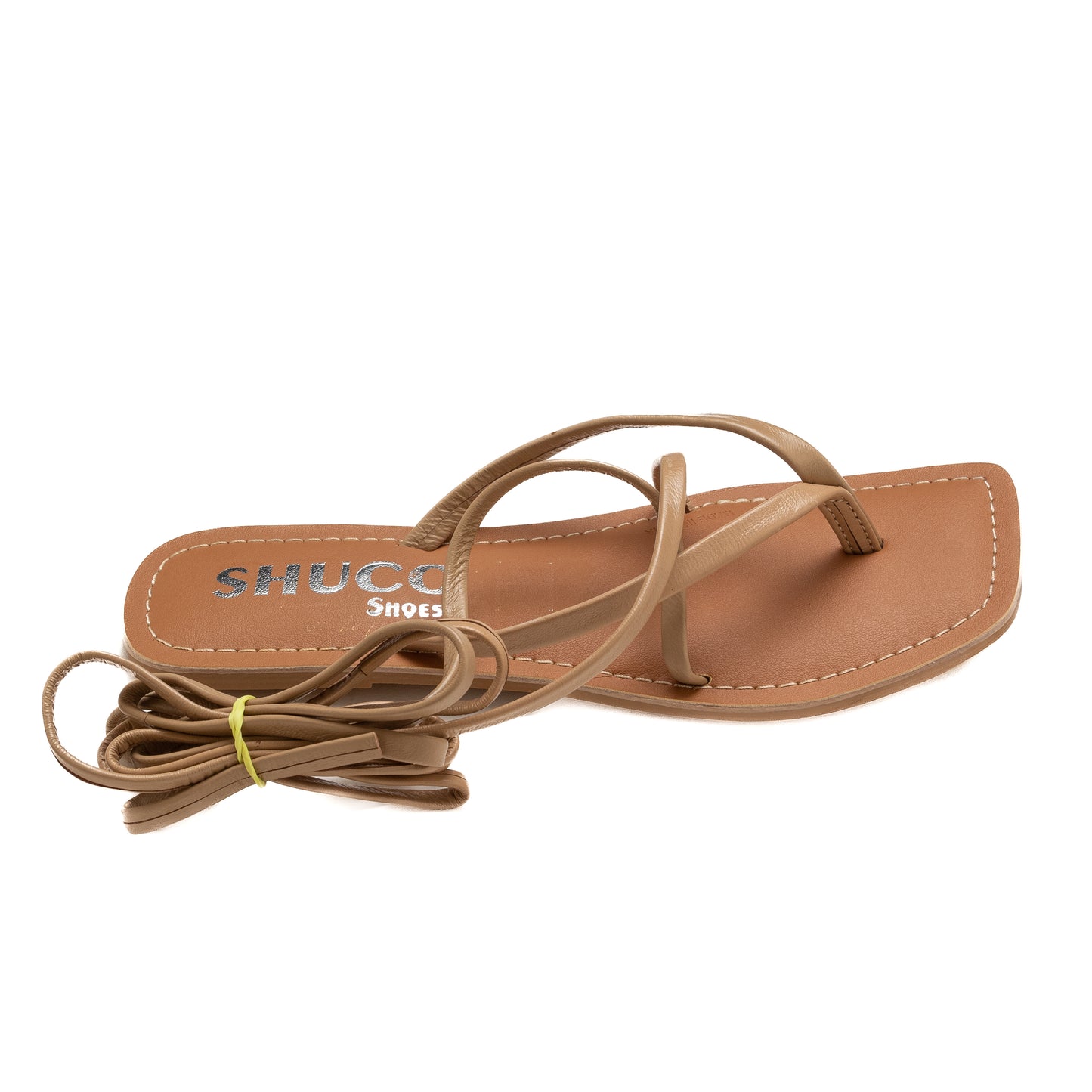 NOLA NUDE FLAT SANDAL