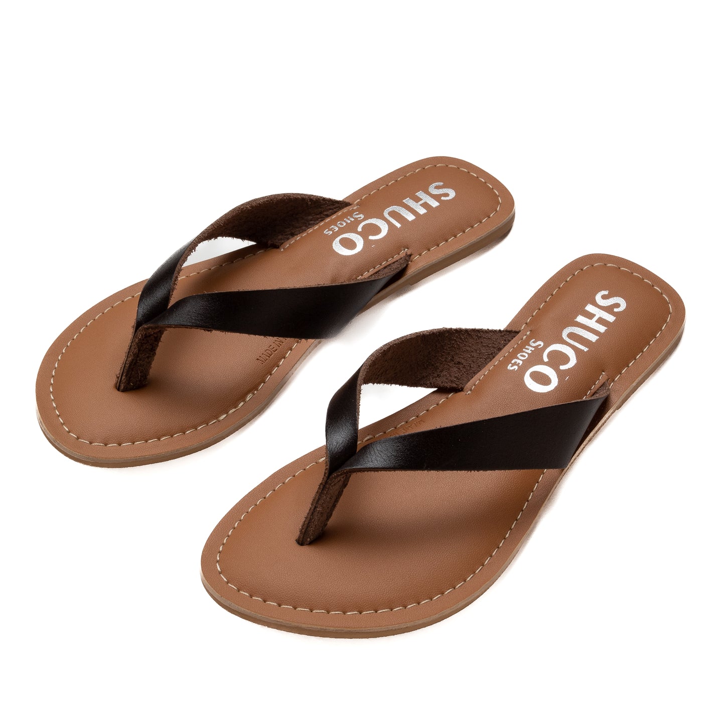 SARA DARK BROWN FLAT SANDAL