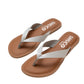 SARA WHITE FLAT SANDAL