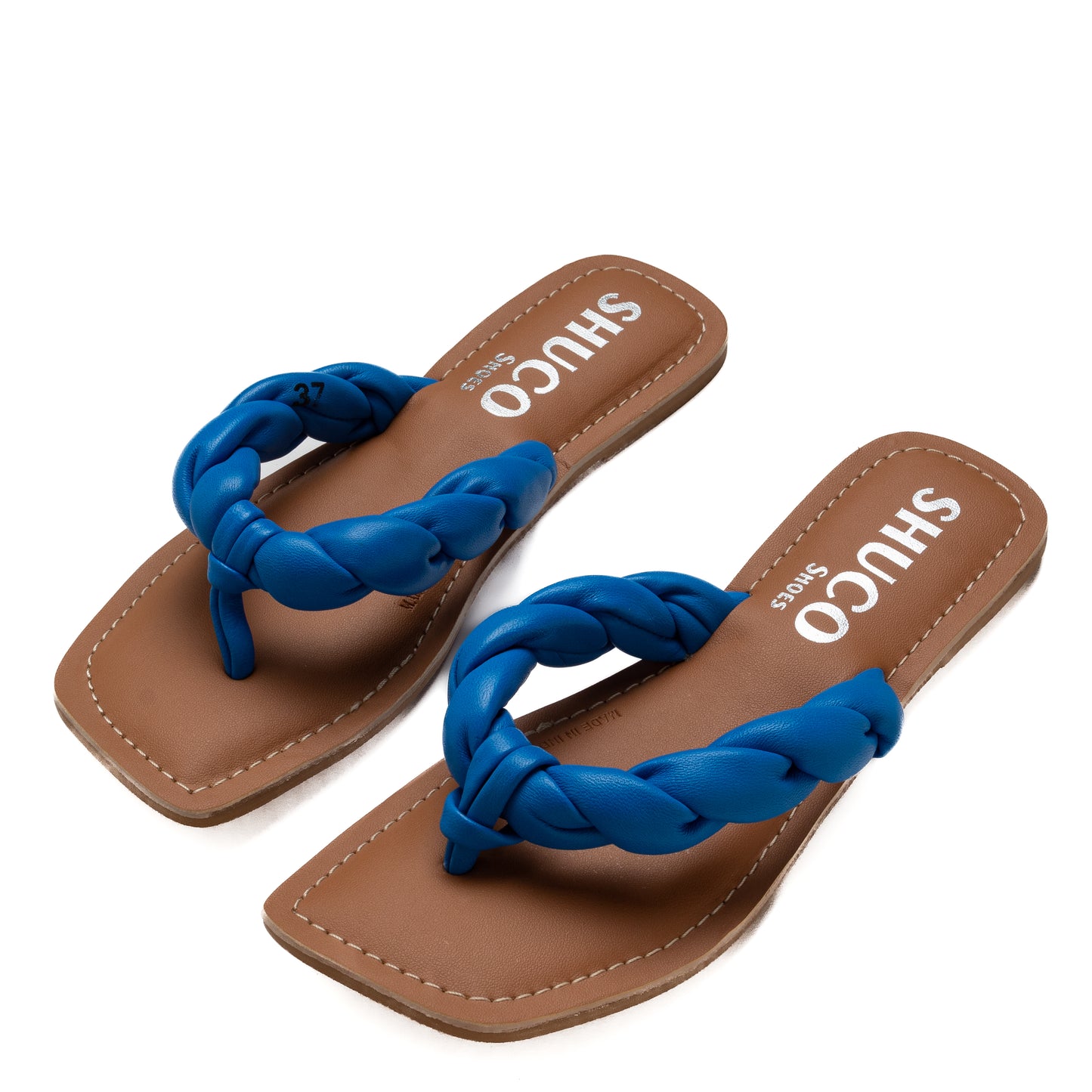 MAYA BLUE FLAT SANDAL