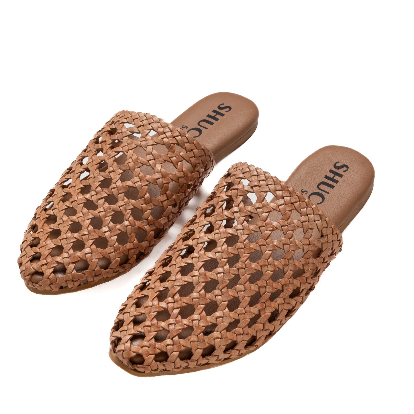 ELLA NATURAL FLAT MULE