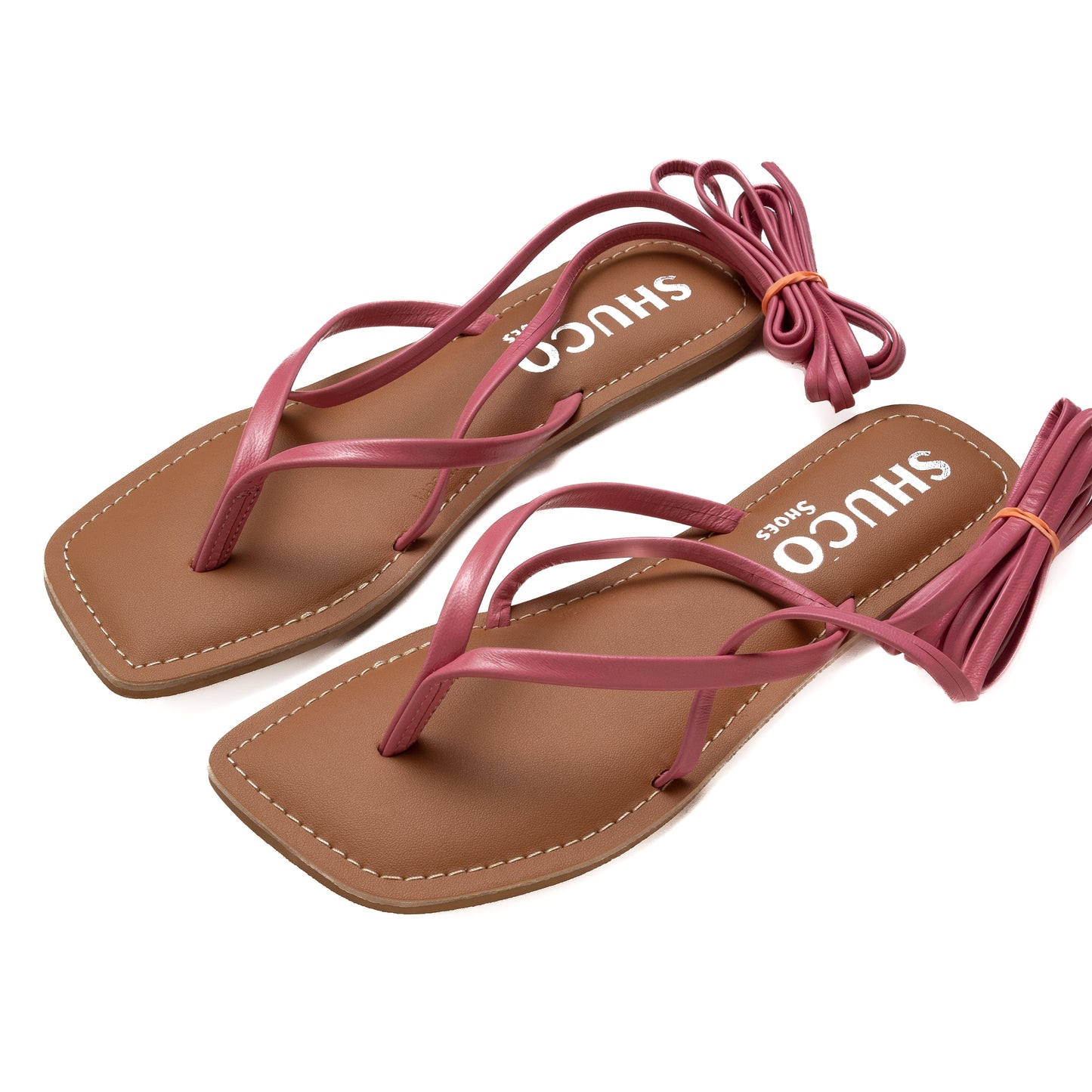 NOLA PINK FLAT SANDAL