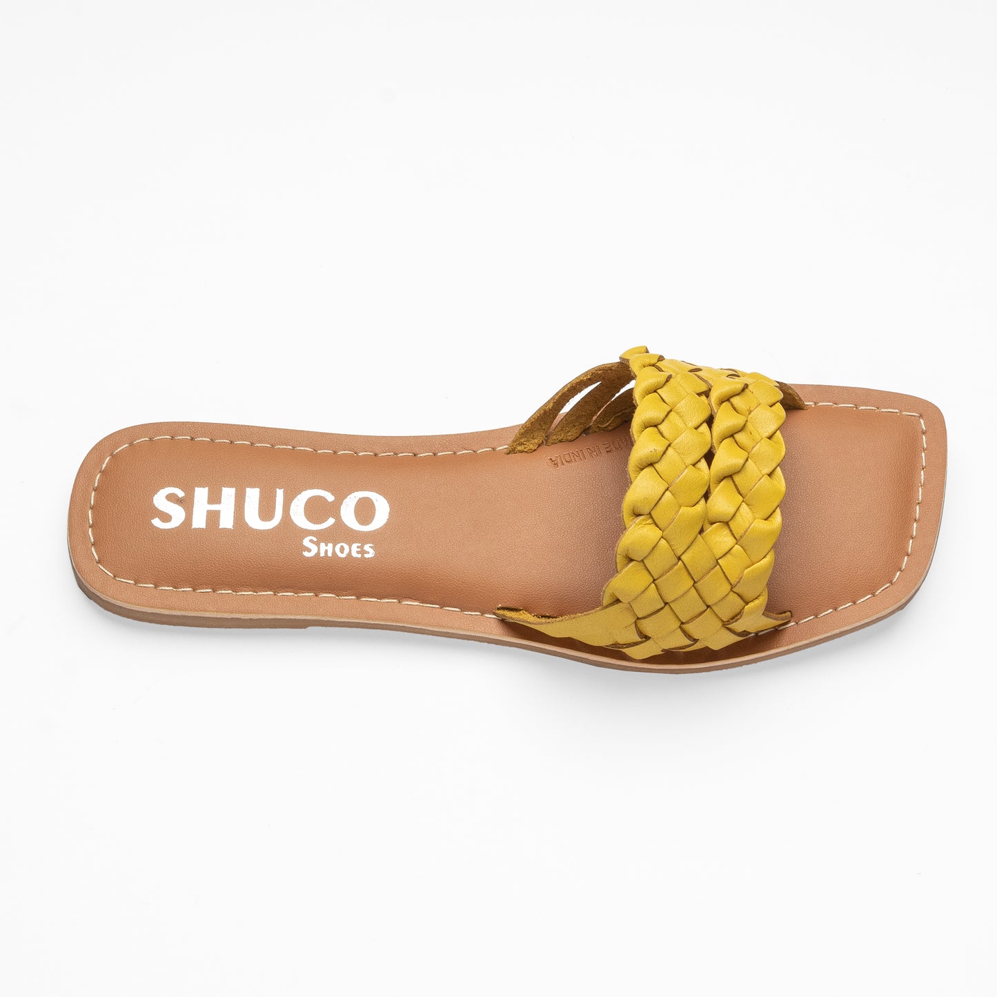 ZORA YELLOW FLAT SANDAL