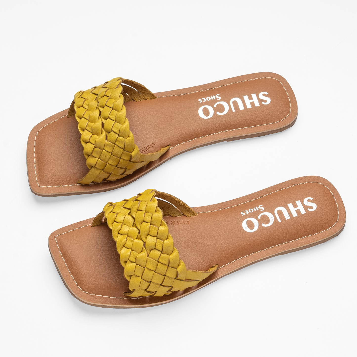 ZORA YELLOW FLAT SANDAL